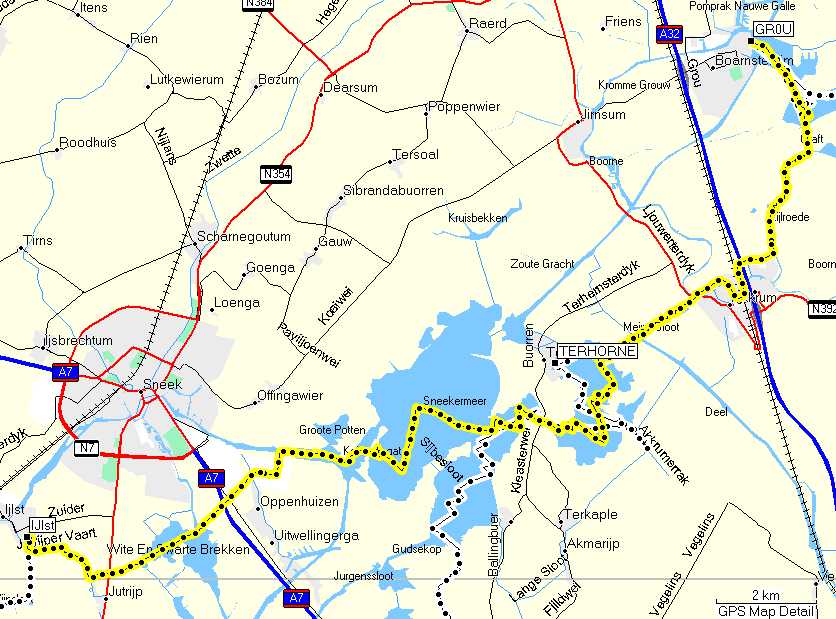 Route donderdag