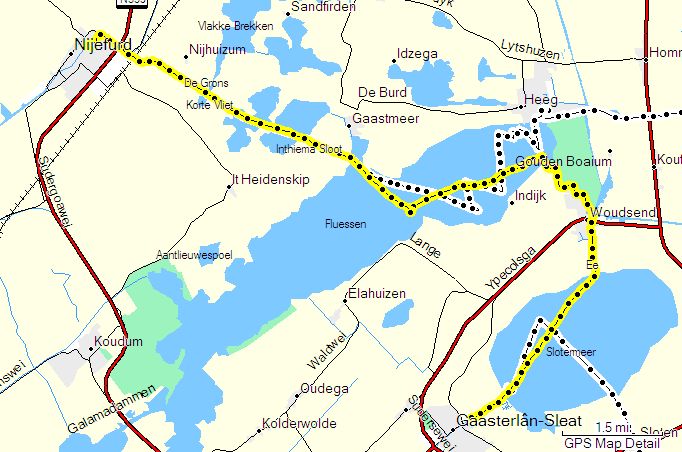 Route donderdag